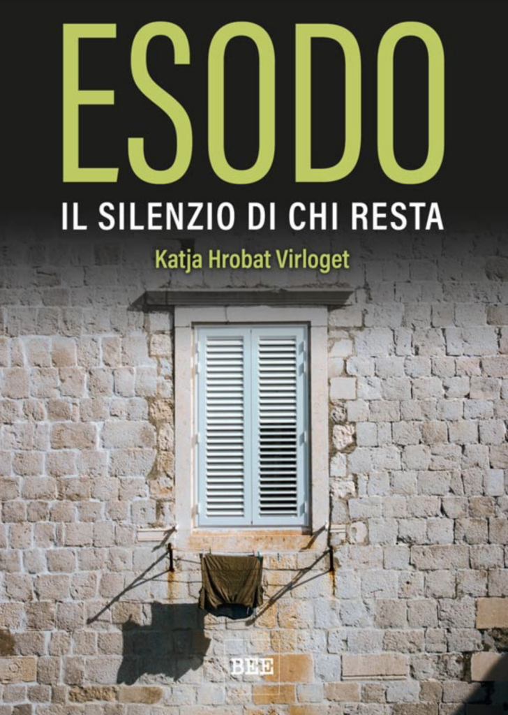 <p style="text-align: center;">Fig. 1 <em>Esodo. Il silenzio di chi resta</em>, Bottega Errante Editore, Udine 2025</p>